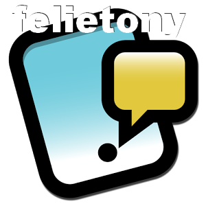 logotyp działu FELIETONY