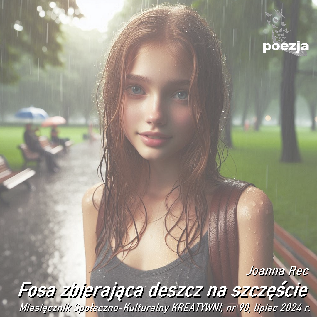 Fosa zbierająca deszcz na szczęście