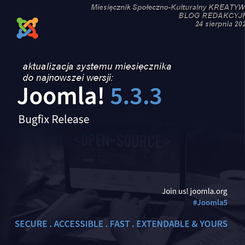 Bieżąca aktualizacja systemu naszego miesięcznika