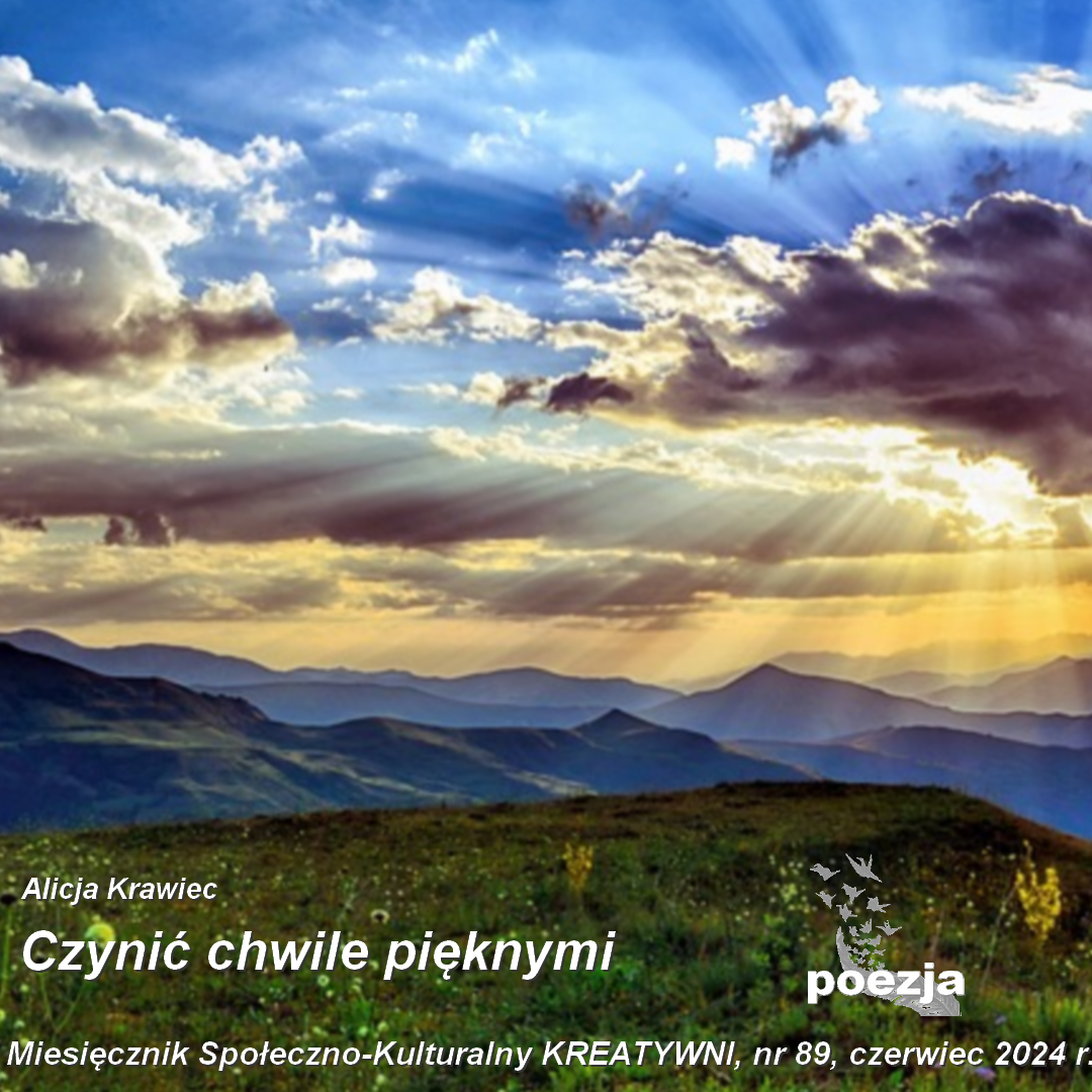 Czynić chwile pięknymi / Alicja Krawiec