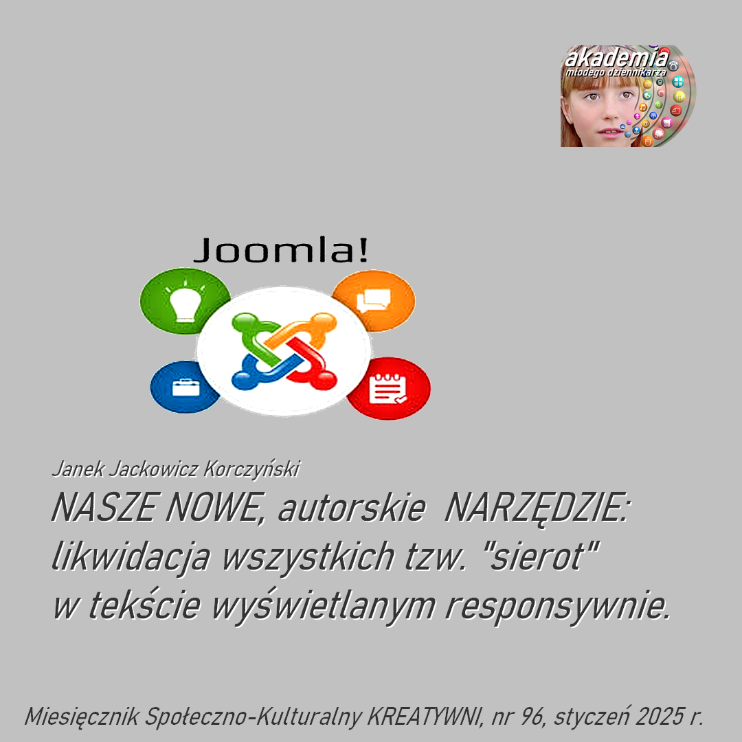 Nasze nowe narzędzie: likwidacja ,,sierot" w responsywnym tekście