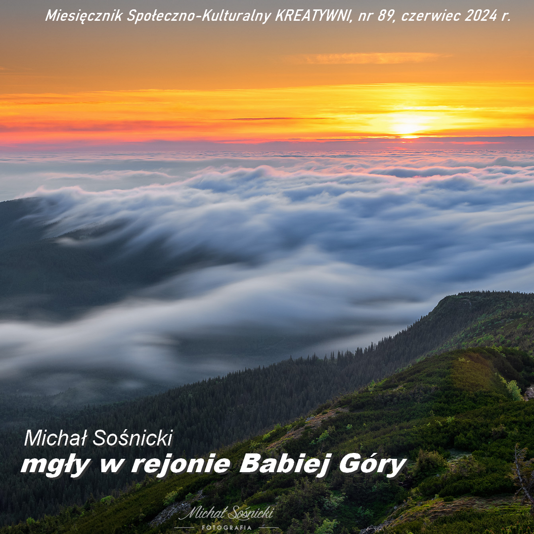 Mgły w rejonie Babiej Góry / Michał Sośnicki