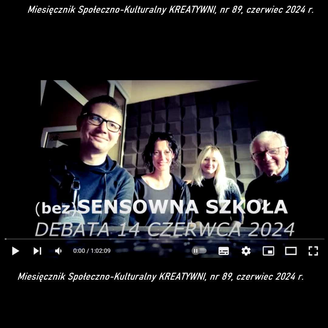 (bez)SENSOWNA SZKOŁA: debata 14 czerwca 2024 r.
