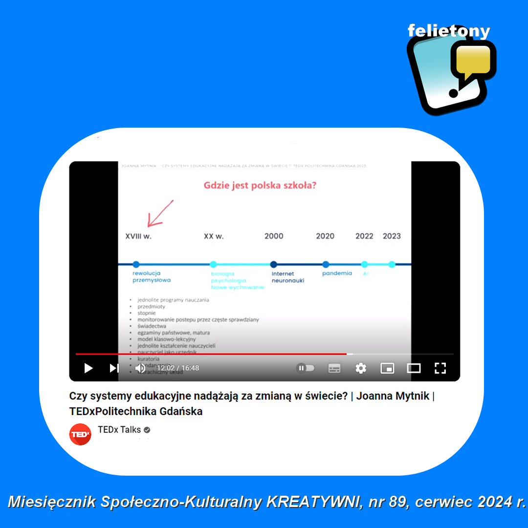 Czy systemy edukacyjne nadążają za zmianą w świecie? | Joanna Mytnik (gościnnie)
