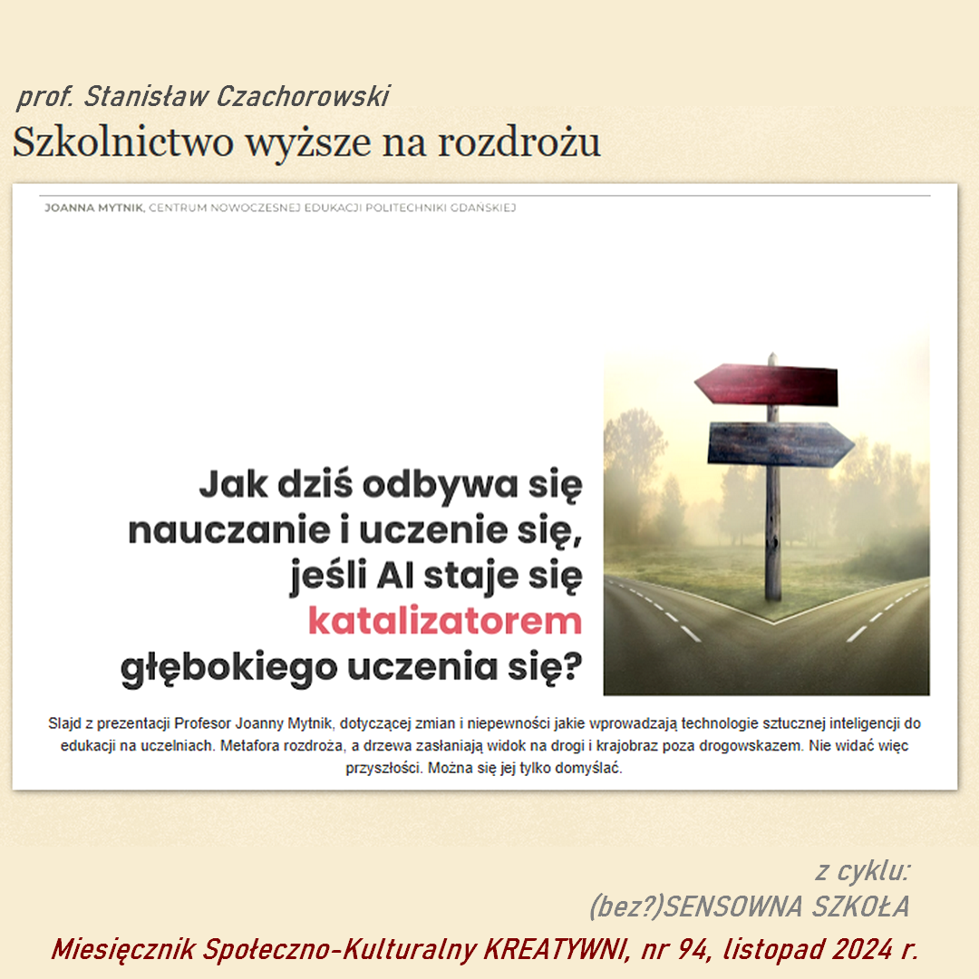 Szkolnictwo wyższe na rozdrożu