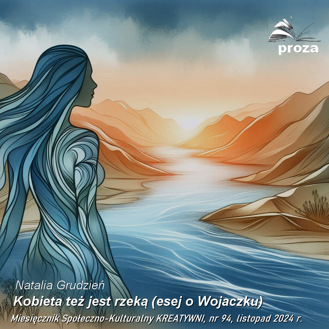 Kobieta też jest rzeką (esej o Wojaczku)