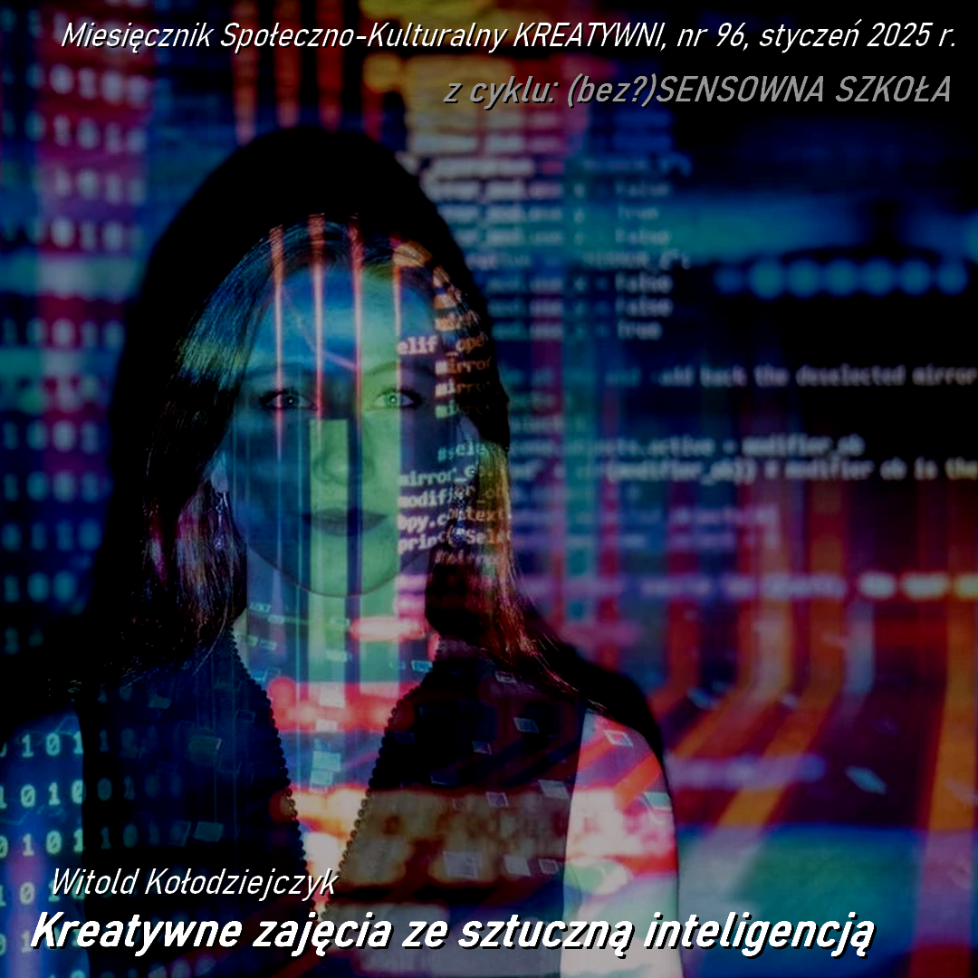 Kreatywne zajęcia ze sztuczną inteligencją