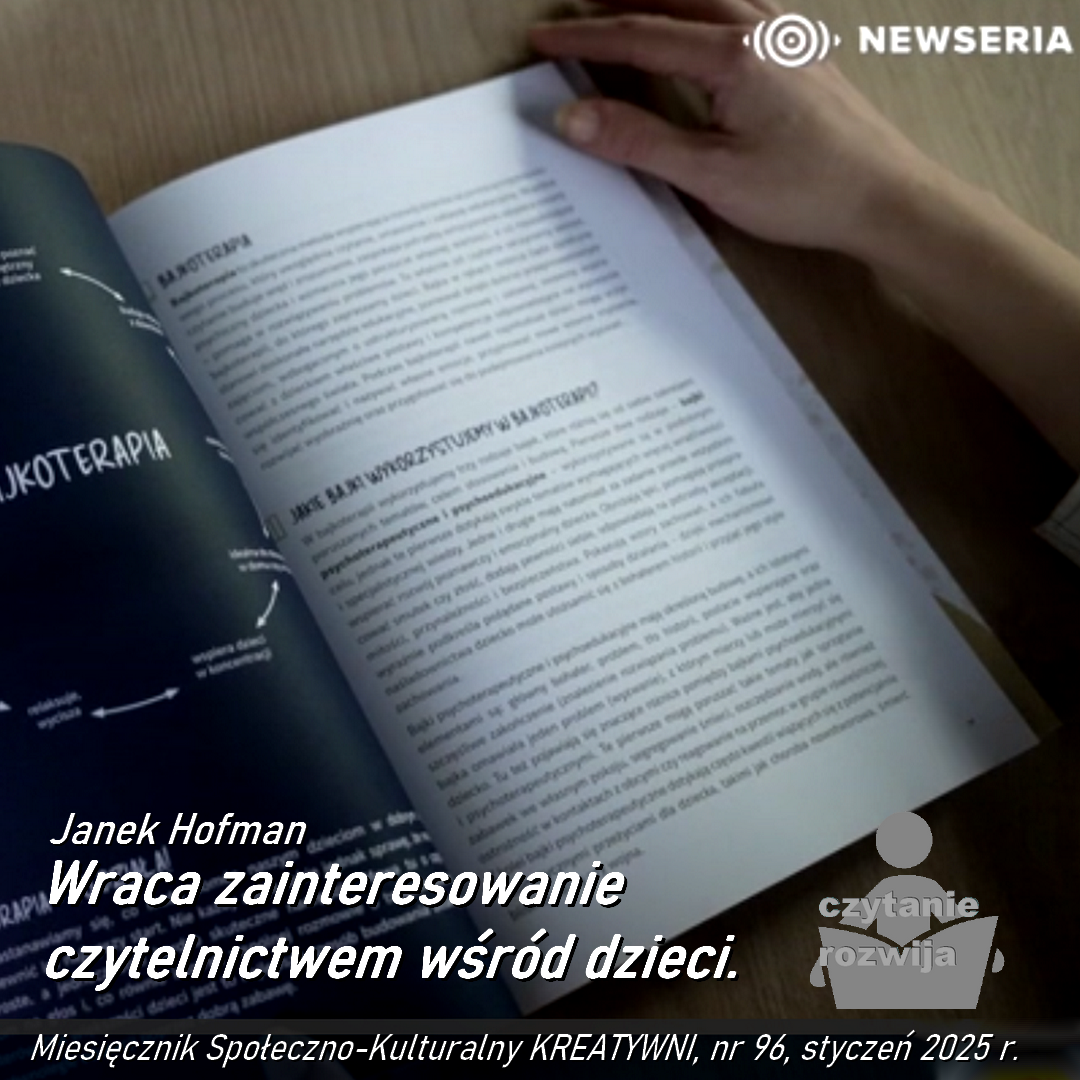 Wraca zainteresowanie czytelnictwem wśród dzieci.