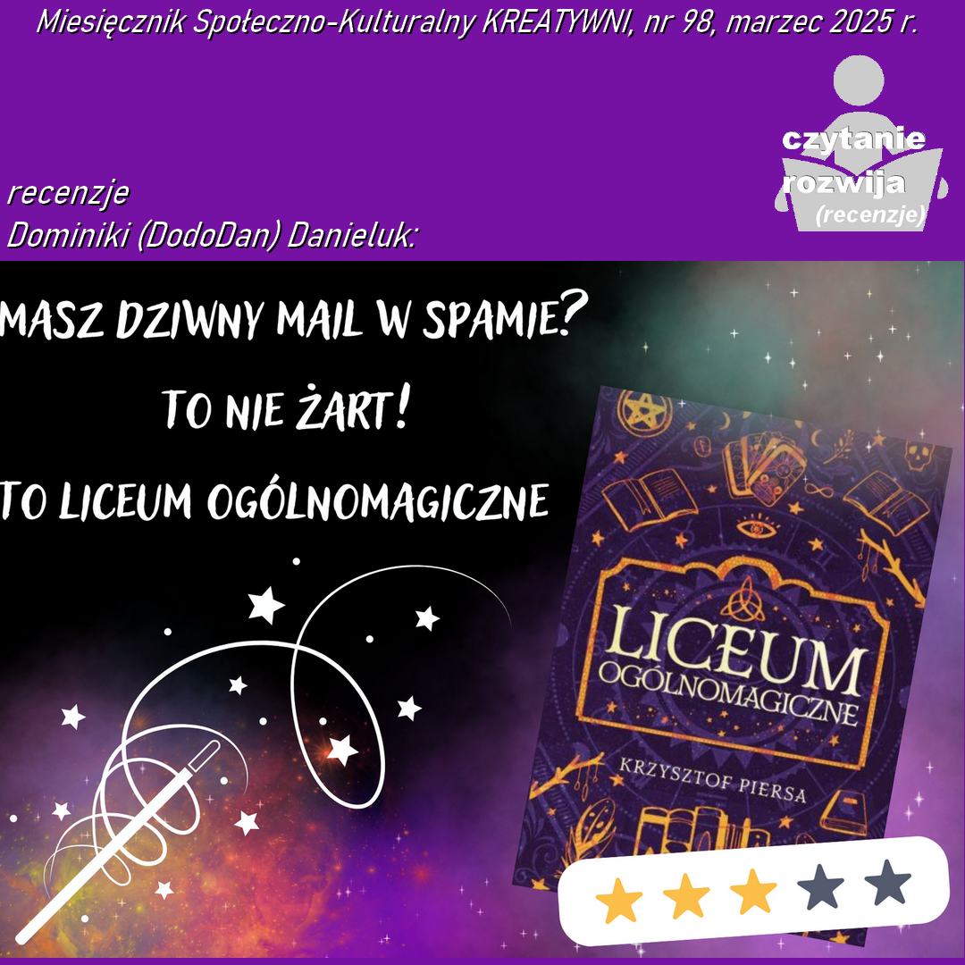 Masz dziwny mail w spamie? To nie żart! To liceum ogólnomagiczne