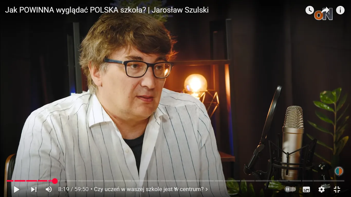 Jarek Szulski o realizacji innowacyjnego Liceum Artes Liberales.