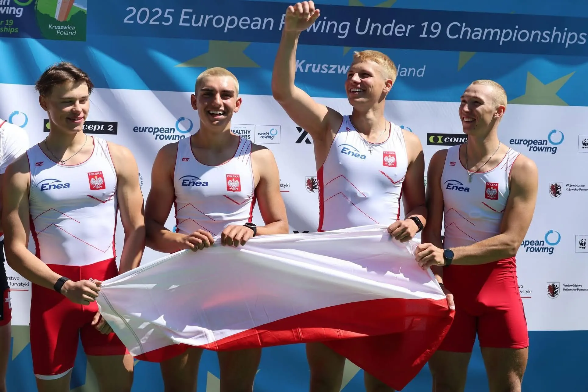 Polska osada  Mistrzami Europy Juniorów w Wioślarstwie.