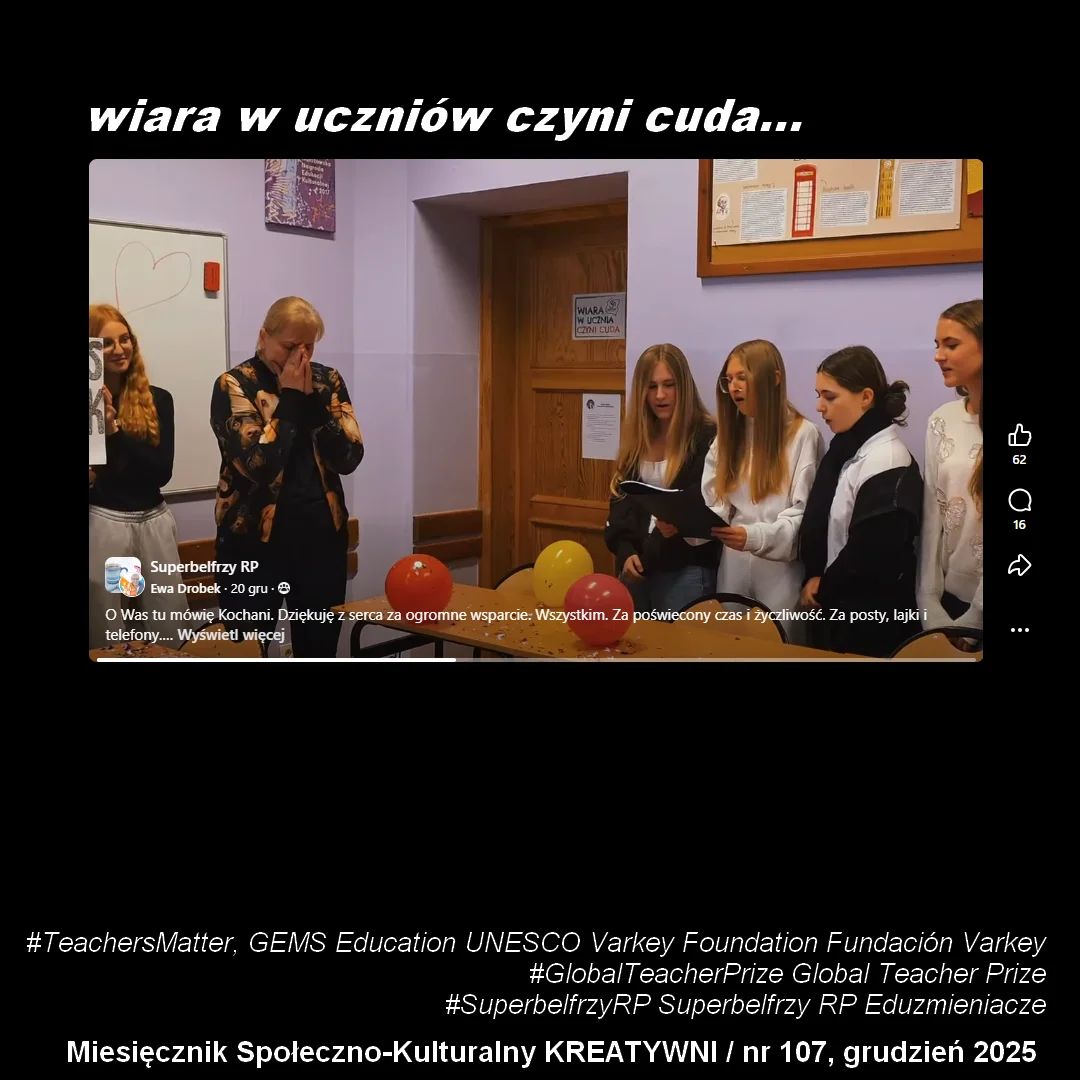 Wiara w uczniów czyni cuda