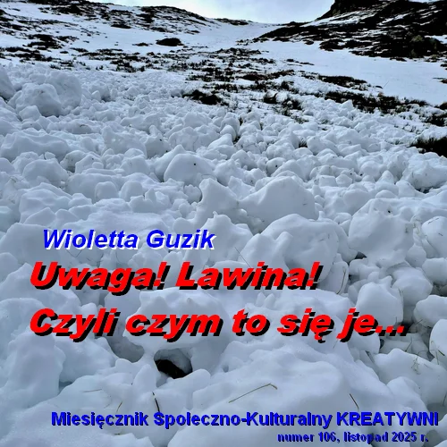 Uwaga! Lawina! Czyli czym to się je... / Wioletta Guzik