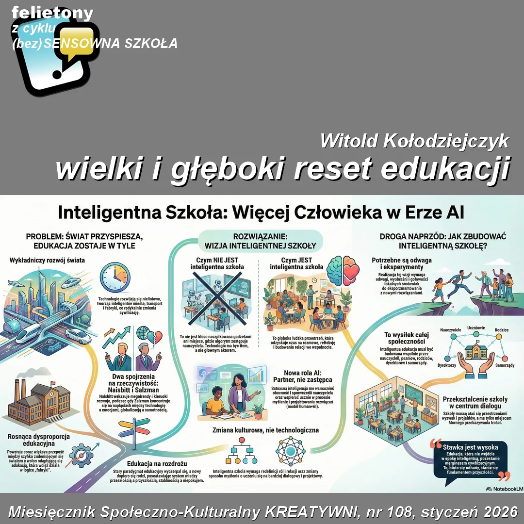 Wielki i Głęboki Reset Edukacji / Witold Kołodziejczyk