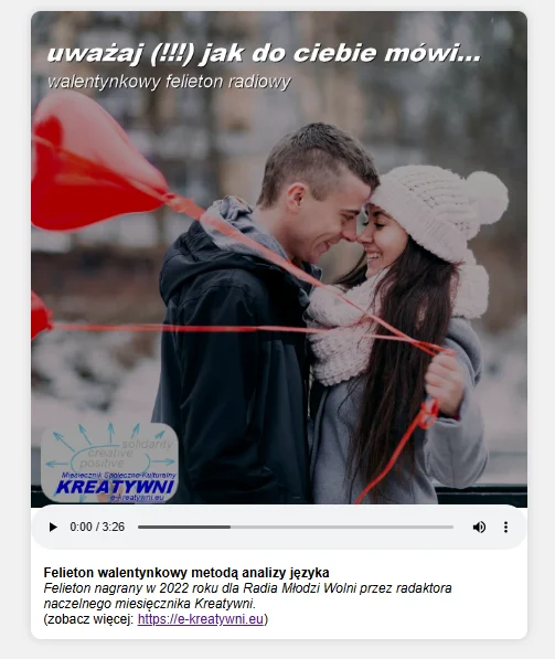 Kliknij na obraz aby zobaczyć jak działa ta wersja naszego odtwarzacza podcastów.