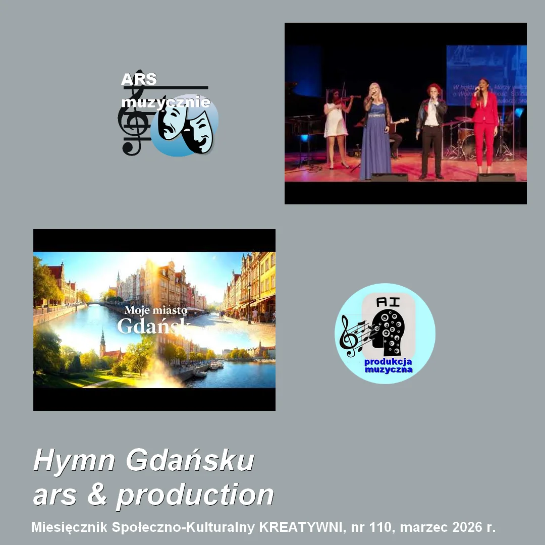 Hymn o Gdańsku ars i produkcja AI / Słowa Piotr Kotlarz