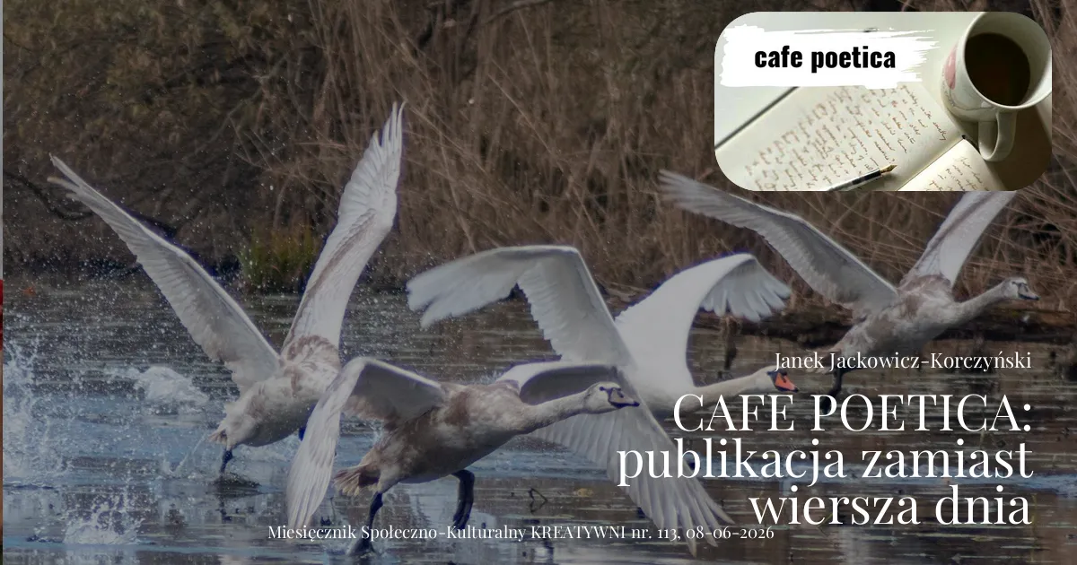 Cafe Poetica: publikacje zamiast wiersza dnia