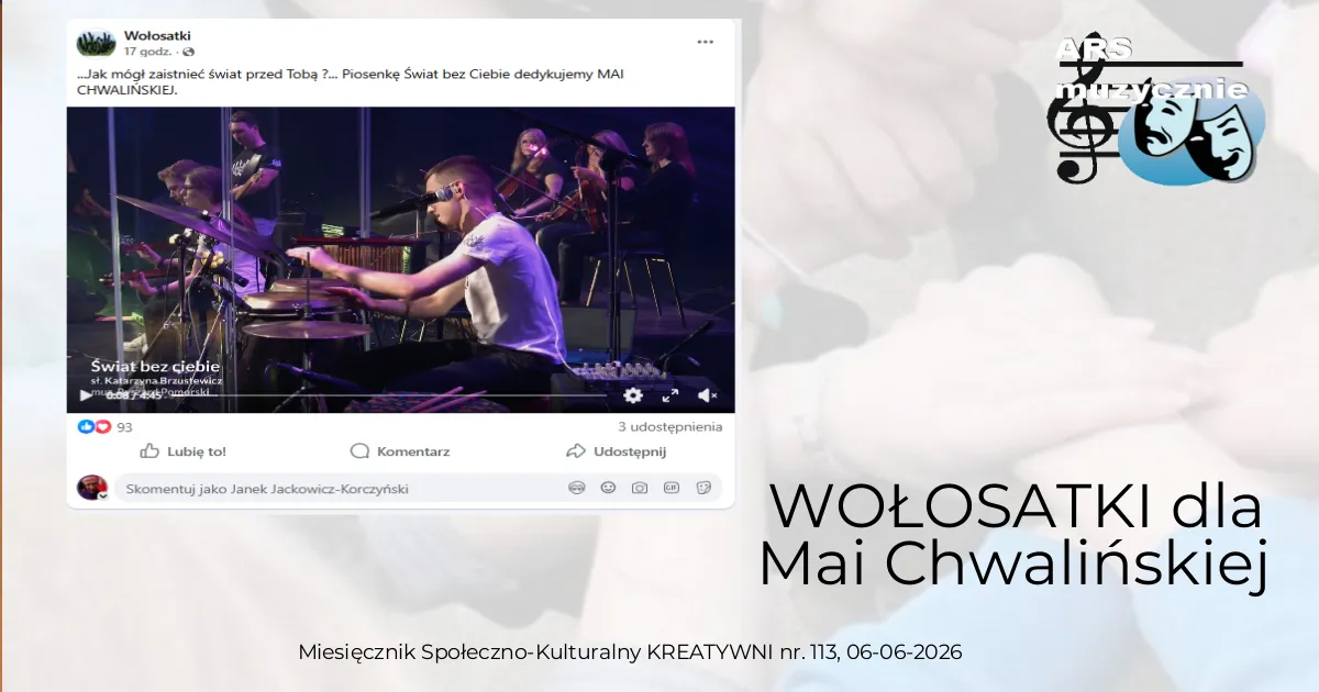 Wołosatki dla Mai Chwalińskiej