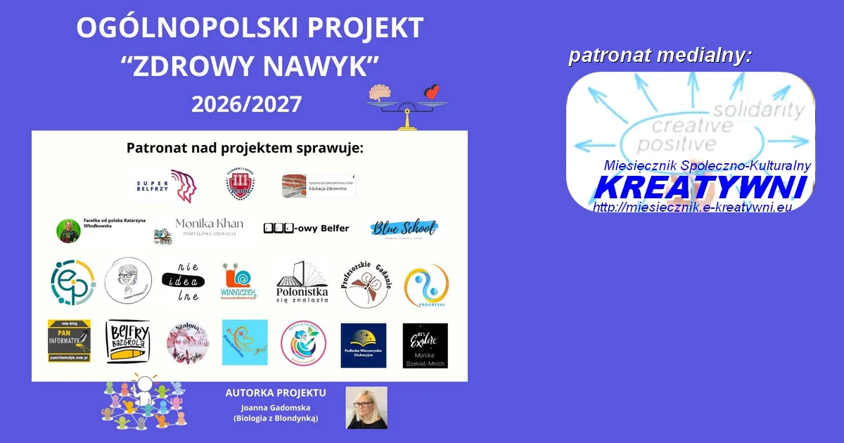 Ogólnopolski Projekt: ZDROWY NAWYK 2026/2027