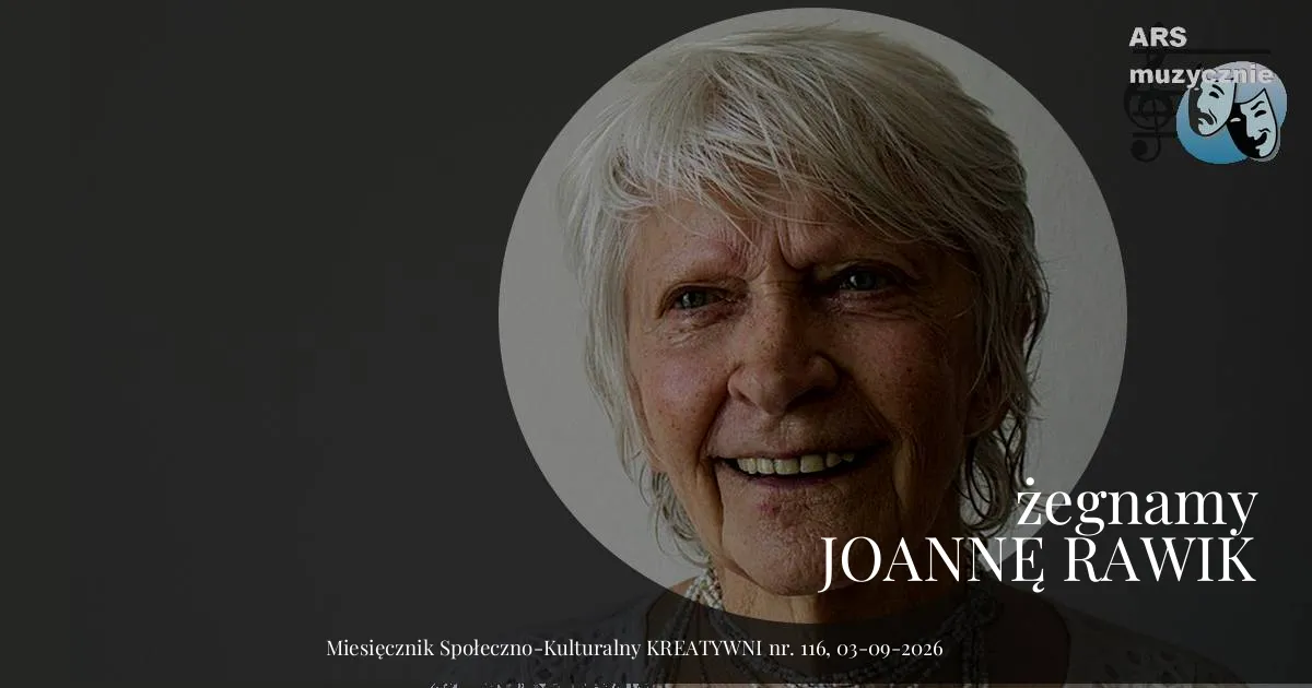 Żegnamy Joannę Rawik 