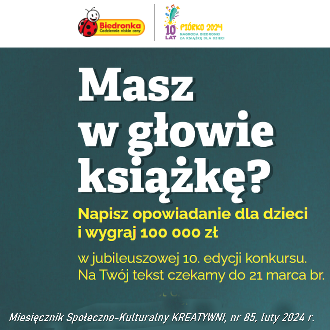 Konkurs literacki i plastyczny - warto spróbować